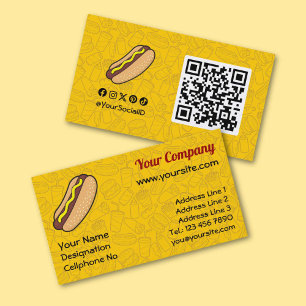 Carte De Visite Hotdog