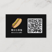 Carte De Visite Hotdog (Dos)