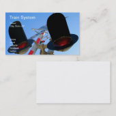 Carte De Visite Hôte de rail (Devant / Derrière)