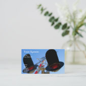 Carte De Visite Hôte de rail (Debout devant)