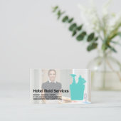 Carte De Visite Hotel Cleaner | Services domestiques (Debout devant)