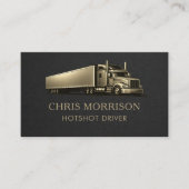 Carte De Visite Hotshot Driver Professional (Devant)