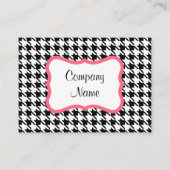 Carte de visite Houndstooth (Devant)