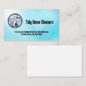 Carte De Visite House Cleaning Service | Maid Cleaning Tools (Devant / Derrière)