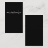 Carte De Visite Housekeeper Heartbeat Cleaning Vacuum Cleaner (Devant / Derrière)