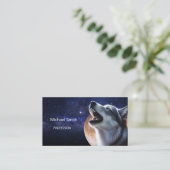 Carte De Visite Howling Wolf (Debout devant)