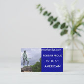 Carte De Visite http://Patriotfamilys.com.. (Debout devant)