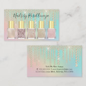 Carte De Visite Huile de luxe Rainbow Diamond Drift (Devant / Derrière)