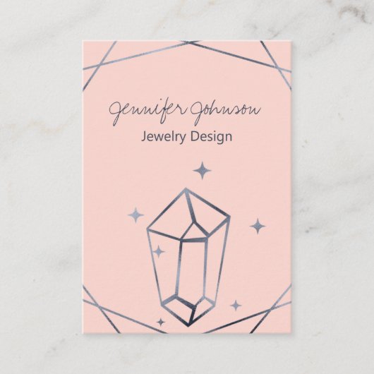 Carte De Visite Huile gris foncé (Devant)