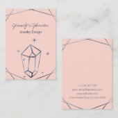 Carte De Visite Huile gris foncé (Devant / Derrière)