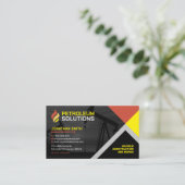 Carte De Visite Huile, Huile, Huile, Huile, Puits, Construction (Debout devant)