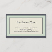 Carte De Visite Huiles d'ivoire immobilier (Dos)