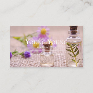 Carte De Visite Huiles Essentielles Aromathérapie