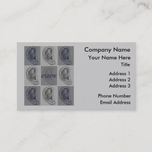Carte De Visite Huit oreilles Graphique