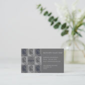 Carte De Visite Huit oreilles graphiques (Debout devant)