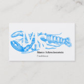 Carte De Visite Hummer Visitenkarten (Dos)