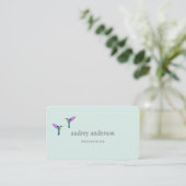 Carte De Visite Hummingbird Business Card (Debout devant)