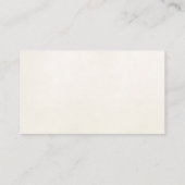 Carte De Visite Hummingbird Business Cards Personalized (Dos)