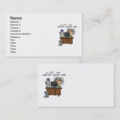 Carte De Visite Humour de la vie de téléchargement (Devant / Derrière)