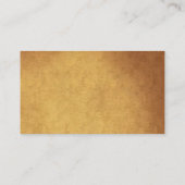 Carte De Visite Hunter Fisherman Guide Outfitters Professionnel (Dos)