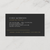 Carte De Visite HVAC Tech AC Heating Cooling Heat Service (Dos)