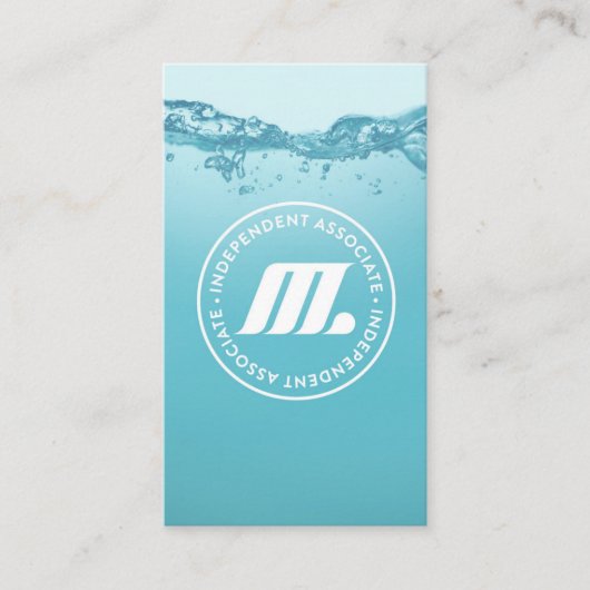 Carte De Visite Hydratation de M (Devant)