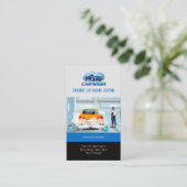 Carte De Visite Hydro Car Wash Services | Professionnel (Debout devant)