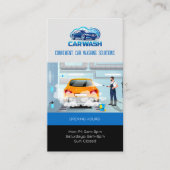 Carte De Visite Hydro Car Wash Services | Professionnel (Devant)