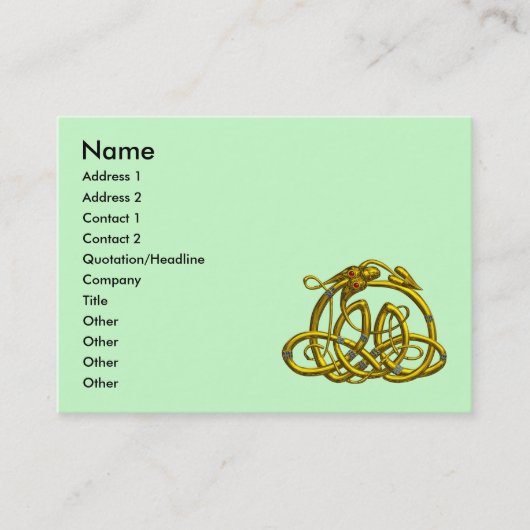 CARTE DE VISITE HYPER DRAGON (Devant)