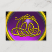 Carte De Visite HYPER DRAGON AMÉTHYST, rose violet clair (Dos)