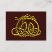 Carte De Visite HYPER DRAGON, brun (Dos)