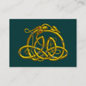 Carte De Visite HYPER DRAGON, vert (Dos)