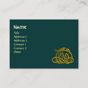 Carte De Visite HYPER DRAGON, vert