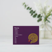 CARTE DE VISITE HYPER LABYRINTH (Debout devant)