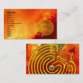 CARTE DE VISITE HYPER LABYRINTH (Devant / Derrière)