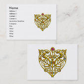 CARTE DE VISITE HYPER VALENTINE (Devant / Derrière)