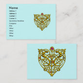 CARTE DE VISITE HYPER VALENTINE (Devant / Derrière)