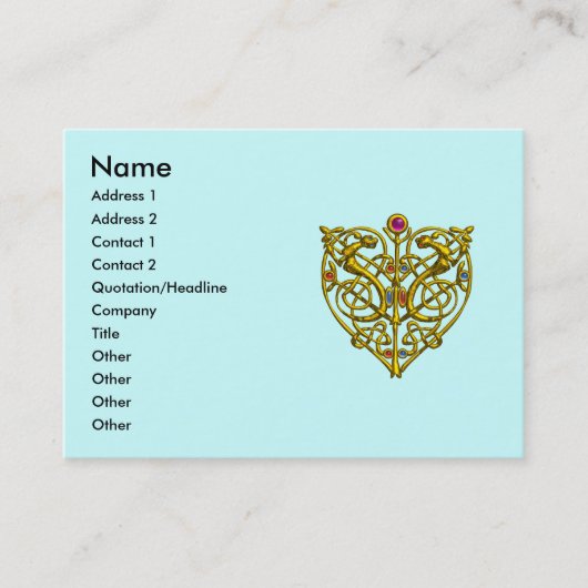 CARTE DE VISITE HYPER VALENTINE (Devant)