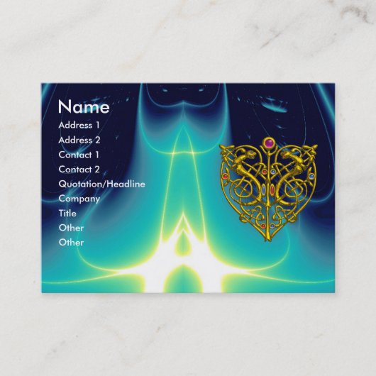CARTE DE VISITE HYPER VALENTINE (Devant)