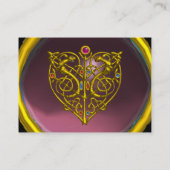Carte De Visite HYPER VALENTINE AMÉTHYST, violet violet rose (Dos)