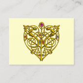 CARTE DE VISITE HYPER VALENTINE / CRÈME DE COEUR DU COIN DE CELTIQ (Dos)