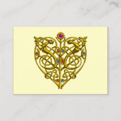 CARTE DE VISITE HYPER VALENTINE / CRÈME DE COEUR DU COIN DE CELTIQ (Dos)