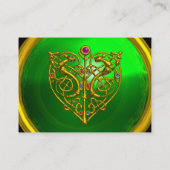 Carte De Visite HYPER VALENTINE EMERALD, vert (Dos)