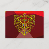 Carte De Visite HYPER VALENTINE RUBY 2, rouge (Dos)