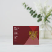 Carte De Visite HYPER VALENTINE RUBY 2, rouge (Debout devant)
