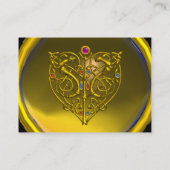 Carte De Visite HYPER VALENTINE TOPAZ, jaune (Dos)