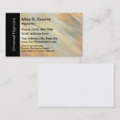 Carte De Visite Hypnotherapist clinique (Devant / Derrière)
