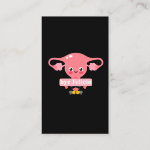 Carte De Visite Hystectomie Chirurgie Récupération Uterus Felici