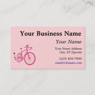 Carte De Visite I [coeur] ma bicyclette