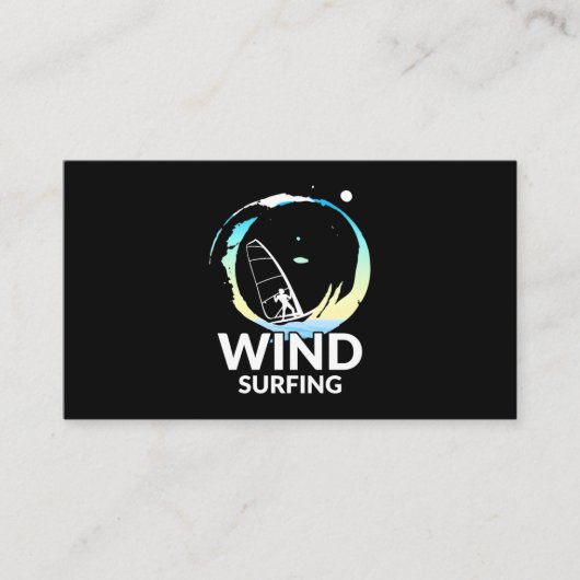 Carte De Visite I Love Windsurf (Devant)